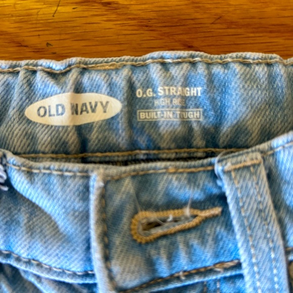 Old Navy O.G. straight high rise jeans. Girls - Picture 3 of 6